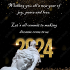 Wishing you all a new year of joy, peace and love.<br />
<br />
Let’s all commit to making dreams come true<br />
 - Frilli Gallery, via dei Fossi 26/r, 50123 Florence